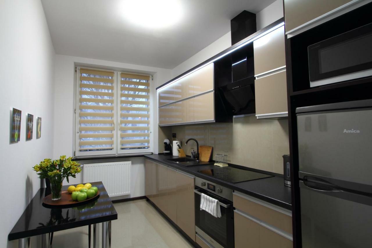 Apartmán Apartament H&P Gold Varšava Exteriér fotografie